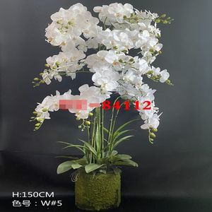 2025 más nuevo poliéster Artificial Phalaenopsis maceta para graduación Navidad Año Nuevo Día de San Valentín Pascua Halloween - Product Image 4