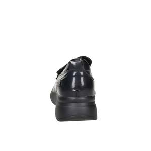 Mocassini da donna Xti 143426 in pelle nera, scarpe basse comode - Product Image 4