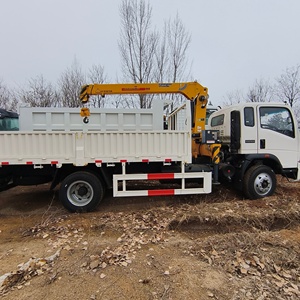 <span class=keywords><strong>Camion</strong></span> <span class=keywords><strong>grue</strong></span> chinois Howo monté sur châssis, 6 tonnes, 10 tonnes, 4x2, 4x4, <span class=keywords><strong>grue</strong></span> hydraulique - Product Image 4