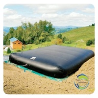 Agriculture Irrigation Réservoir d'eau de pluie flexible Réservoirs de stockage d'eau en plastique Réservoir pliable 5000 litres