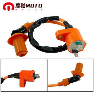 Mochi Motorcycle Ignition Coil GY6 High Voltage <b>Transformer</b> Silicone Cap For Scooter Engine - Product Image 1