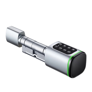 Cerradura Inteligente WiFi <span class=keywords><strong>Polymath</strong></span> Euro para Cilindro, Apertura con Llave, para Puertas de Vidrio/Madera, Aleación de Aluminio, App TTLock, Nube, Código Anti-Espionaje, Grado C - Product Image 1