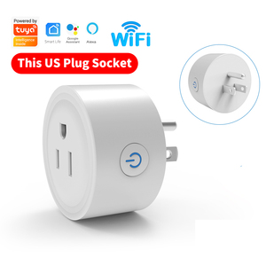 Wifi cắm ổ cắm Nhà cung cấp tuya nhà thông minh chúng tôi <span class=keywords><strong>adapter</strong></span> cắm ổ cắm kết nối không dây điều khiển từ xa aleax thời gian ổ cắm thông minh - Product Image 6