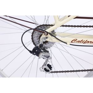 <span class=keywords><strong>Bicicleta</strong></span> Urbana Clásica de Estilo Vintage en Varios Colores, 24/<span class=keywords><strong>26</strong></span> Pulgadas, 7 Velocidades, <span class=keywords><strong>Bicicleta</strong></span> de Ciudad Clásica Azul para Damas con Portaequipajes, Venta al Por Mayor - Product Image 6