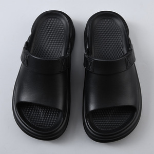Men's And Women's EVA <b>Slippers</b> Thick Sole One Strap Sandals Summer Non Slip Breathable <b>Flip</b> <b>Flops</b> Size 36 To 45 - Product Image 4