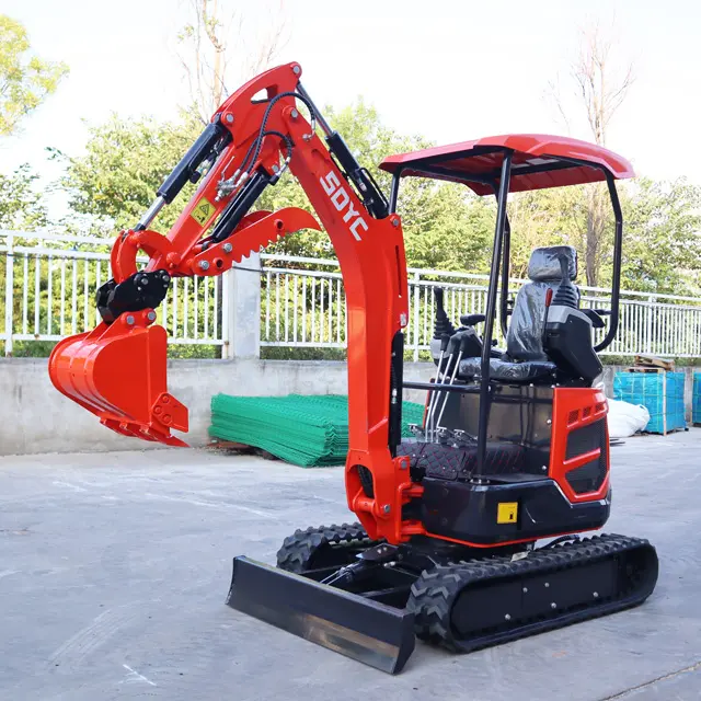 Factory Price Kubota Small Mini Digger bagger 1ton 2ton Excavator 3.5ton mini pelle crawler mini excavator with EPA CE EURO 5