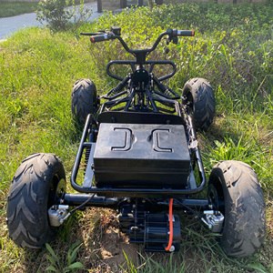 <strong>Electric</strong> 1200W 1000W Motor Pedal <strong>Go</strong> <strong>Karts</strong> for <strong>Adults</strong> 40V 20A Drive Racing Buggy Outdoor Track Off-Road Karting - Product Image 3