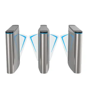 Turboo Automatic Barcode Flap Tripod Gate Swing Barrier Turnstile For University