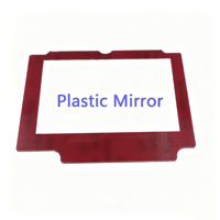 Lentille d'écran en verre plastique CTHTBZ pour Gameboy Advance SP GBA SP avec adhésif