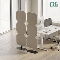 Cloison acoustique de bureau en polyester insonorisant, écologique, non toxique, en PET, pour bureau