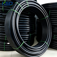 Matériaux de construction professionnels, approuvés ISO CE, intérieur lisse, faible friction, pour câble électrique haute tension, conduit électrique en HDPE