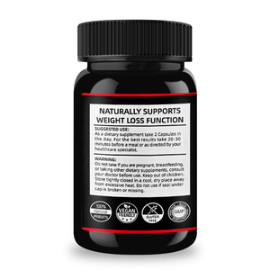 Cápsulas de Suplemento Quemagrasas con Logotipo Personalizado y Suplemento Dietético Quemagrasas para Aumentar la Energía - Product Image 3