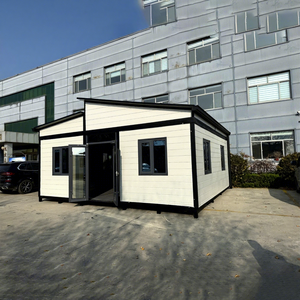 Structure en acier consommable Panneau <span class=keywords><strong>sandwich</strong></span> en acier Préfabriqué Personnalisable Portable Maison préfabriquée Extensible Acier Préfabriqué Australie - Product Image 1