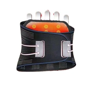 Lumbar Support Belt Self Heating Warm Waist <b>Brace</b> Adjustable Breathable For <b>Men</b> And Women - Product Image 1
