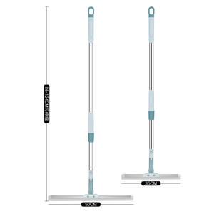 Raclette de sol propre grattoir essuie-glace vadrouille 3 sections lame d'essuie-glace vadrouille <span class=keywords><strong>avec</strong></span> longue poignée essuie-glace sans poussière pour laver le séchage verre de douche - Product Image 4