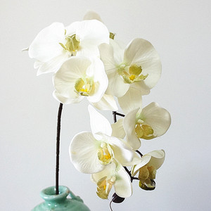 2021 Offre Spéciale fleurs d'orchidées en soie artificielle fausses orchidées pour mariage noël retour à l'école et centres <span class=keywords><strong>de</strong></span> <span class=keywords><strong>table</strong></span> du <span class=keywords><strong>nouvel</strong></span> <span class=keywords><strong>an</strong></span> chinois - Product Image 2