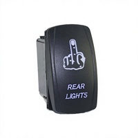 Interrupteur à bascule étanche 20A 12V 24V 5 broches marche/arrêt éclairé pour marine, VTT, RZR, VR, auto, camion