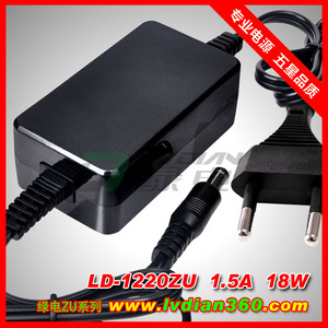 Adaptador de corriente de 12V 1.5A para grabadora Hikvision NVR, salida CC, cable de 1M, fuente de alimentación de vigilancia con certificación 3C - Product Image 5