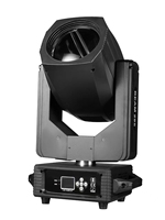 Projecteur Beam 295W Température de couleur 8500K 13 filtres de couleur + effet demi-couleur blanc Double prisme : Prisme rotatif à 8 facettes et Prisme nid d'abeille 8+16