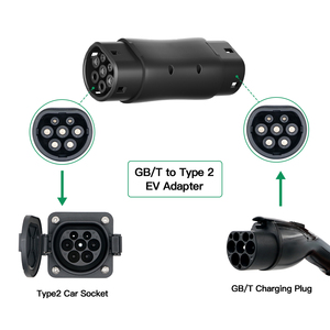 GBT à Type 2 IEC-62169 32A 7.2/22kw EV Adaptateur de charge <span class=keywords><strong>pour</strong></span> les véhicules électriques de l'UE Convertisseur de voitures hybrides - Product Image 3