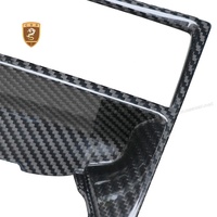Accessoires intérieurs en fibre de carbone sèche, style OEM, panneau de commande de climatisation LHD pour Lamborghini Gallardo Lp560 Lp570 2008-2012