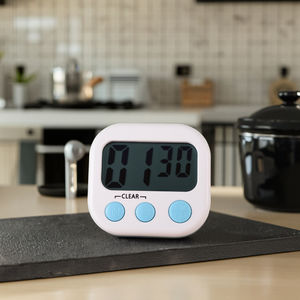 Temporizador Digital de Cocina LCD de Pantalla Grande con Cuenta Regresiva de 90 Minutos, Diseño Magnético, Fácil Operación para Cocina, Estudio y Baño - Product Image 2