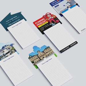 Imán de nevera promocional al por mayor con diseño personalizado, bloc de notas, regalos para agencias inmobiliarias, regalos para casas abiertas, publicidad para servicios del hogar y negocios - Product Image 4