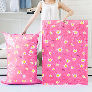 Bolsa de Compresión al Vacío Extra Grande, Rectangular, Color Rosa, para Ahorrar Espacio, Ideal para Edredones, Dormitorios, Mudanzas y Almacenamiento - Product Image 1