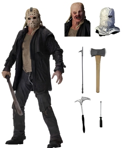 NECA 2009 Jason Deluxe Edition 7 pouces, figurine articulée en PVC, nouvelle édition <span class=keywords><strong>Black</strong></span> <span class=keywords><strong>Friday</strong></span>, <span class=keywords><strong>jouet</strong></span> de dessin animé - Product Image 4