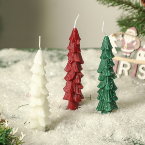 Home Decor Holiday Handmade Gift <b>Christmas</b> Tree Shape Aromatherapy <b>Candle</b> Santa Claus Shape <b>Scented</b> <b>Candles</b> - Product Image 4