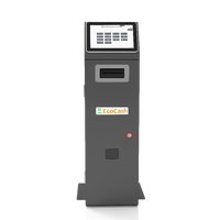 Kiosque de dépôt et de retrait d'espèces Windows 7 pouces, guichet automatique en libre-service, terminal de paiement intelligent avec SDK, lecteur de codes-barres intérieur
