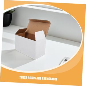 Boîtes en carton ondulé recyclé blanc avec impression en quatre couleurs <span class=keywords><strong>pour</strong></span> l'expédition d'emballage de stockage d'expédition <span class=keywords><strong>pour</strong></span> un usage professionnel à domicile - Product Image 5