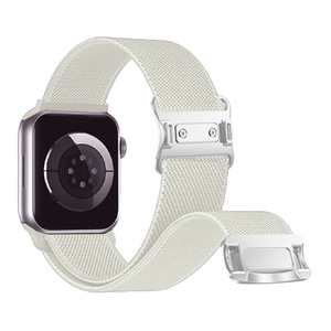สายนาฬิกาไนลอนยืดหยุ่น Upro พร้อมหัวเข็มขัดแม่เหล็กสำหรับ Apple Watch ขนาด 18 มม. 20 มม. 22 มม. สายรัดแบบยืดได้สำหรับ Fitbit Versa 2 3 4 - Product Image 3