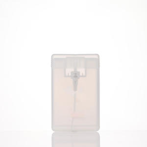 20ml Mini Zwarte Transparante Witte Plastic Spraykaart voor Parfum Creditcard Spuitfles Zakspuit - Product Image 2