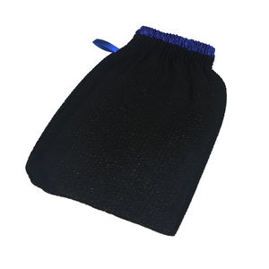 Guanto biodegradabile in viscosa in fibra di viscosa esfoliante guanto per la pulizia del corpo Spa guanto in fibra di viscosa per pulire il guanto per esfoliazione pulito - Product Image 6