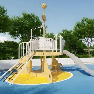 Estructura de Juego de Aleación sin Motor para Interiores y Exteriores con Tobogán y Columpio para Parques Temáticos y Escuelas OEM ODM - Product Image 4