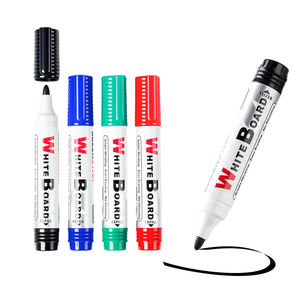 Marqueur effaçable à sec pour tableau blanc personnalisé à faible odeur, écrit en douceur, stylo marqueur pour tableau blanc pour le bureau et l'école - Product Image 3