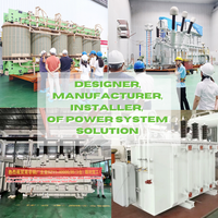 Transformateur variable 35KV 69KV Variac Alimentation électrique immergé l'huile 2500 Kva 5 Mva tension certifié UL Sous-station
