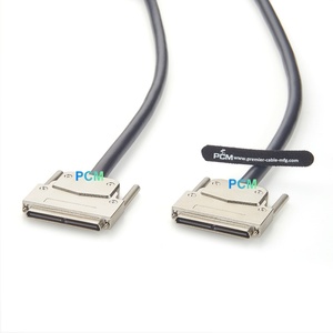 Kabel SCSI kepadatan tinggi VHDCI 100 Pin Male ke VHDCI 100 Pin Male untuk Modul I/O Akuisisi Data Kontrol Gerak Sistem Servo - Product Image 4