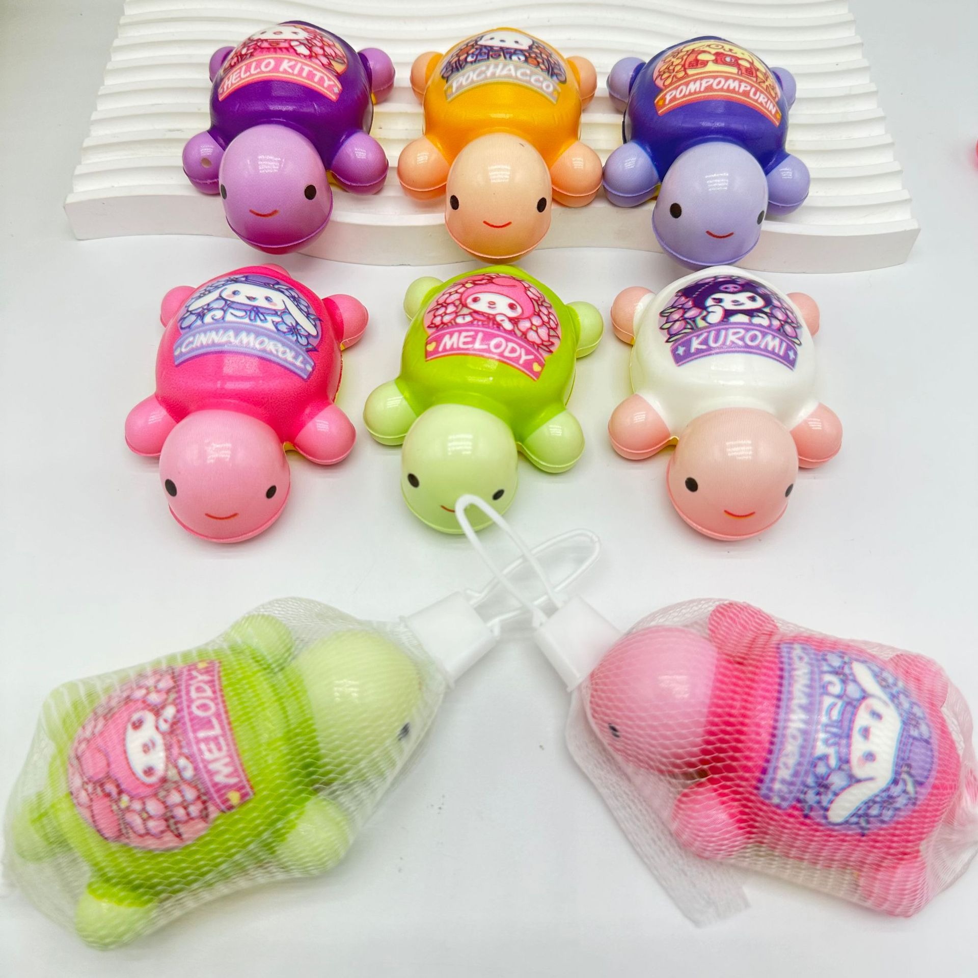 9CM Small Tortoise Sanli [Mixed Hair]