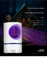 Piège à insectes rechargeable USB, lampe anti-moustiques intelligente avec interface de détection de mouvement diurne