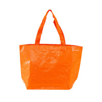 Sac de shopping en polypropylène laminé recyclé écologique et tendance, sac tissé en PP laminé avec logo personnalisé