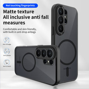 Funda Magnética Translúcida para Samsung <span class=keywords><strong>Galaxy</strong></span> S26 Ultra S25 Edge S24 Plus S23 FE S22, Protección de Lente, Carcasa Trasera Rígida Mate - Product Image 3