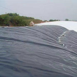 Geomembranes 40 MIL <span class=keywords><strong>HDPE</strong></span> lót không thấm nước CuộN <span class=keywords><strong>HDPE</strong></span> <span class=keywords><strong>geomembrane</strong></span> Pond Liner Fish Farm geomembranes cho hồ nhân tạo - Product Image 2
