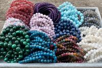 6/8/10/12mm Bracelets en Quartz Rose lisse naturel perles de cristal Rose Bracelets en pierre bijoux fins Bracelets en perles