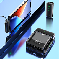 Microphones Lavalier Sans Fil Doubles S51 avec Étui de Charge et Réduction du Bruit