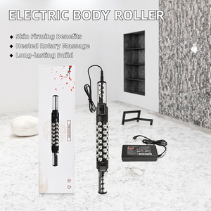 Beste Heimgebrauch Elektrische Muskelaufbau-Walzen maschine Tragbare innere Kugel walze Elektrische Rotations heizung Abnehmen Körper massage - Product Image 4