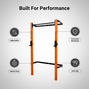 Rack de squat pliable mural multifonctionnel commercial, à utiliser avec des équipements de fitness et de <span class=keywords><strong>musculation</strong></span> pour la maison et la salle de sport - Product Image 5