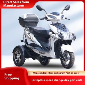 <span class=keywords><strong>Scooter</strong></span> à moteur à carburant à trois <span class=keywords><strong>roues</strong></span> 125CC pour adultes et personnes âgées tension 48v utilisation et enregistrement à domicile - Product Image 4