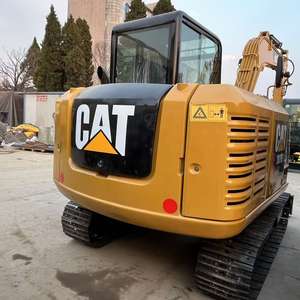 Mini-excavatrice sur chenilles hydraulique CAT 307E 7 tonnes Caterpillar, d'occasion d'origine, avec pince, à bas prix, pour travaux de terrassement, en promotion - Product Image 2